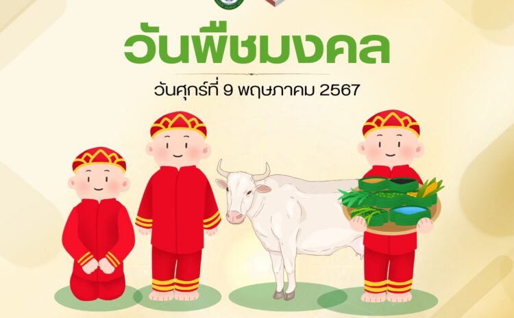  วันพืชมงคล ๙ พฤษภาคม ๒๕๖๘