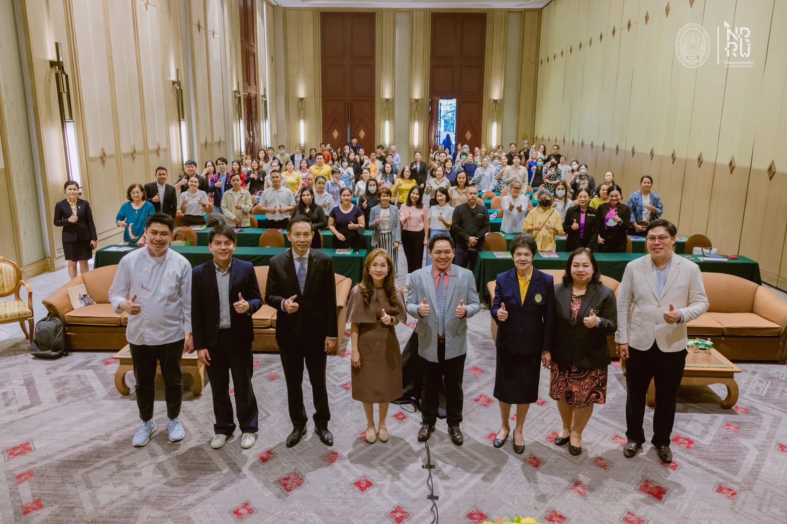 คณาจารย์วิทยาลัยนวัตกรรมและอุตสาหกรรมบริการ เป็นวิทยากรในโครงการ “NAKHONCHAIBURIN GASTRONOMY HUB” (NGH)