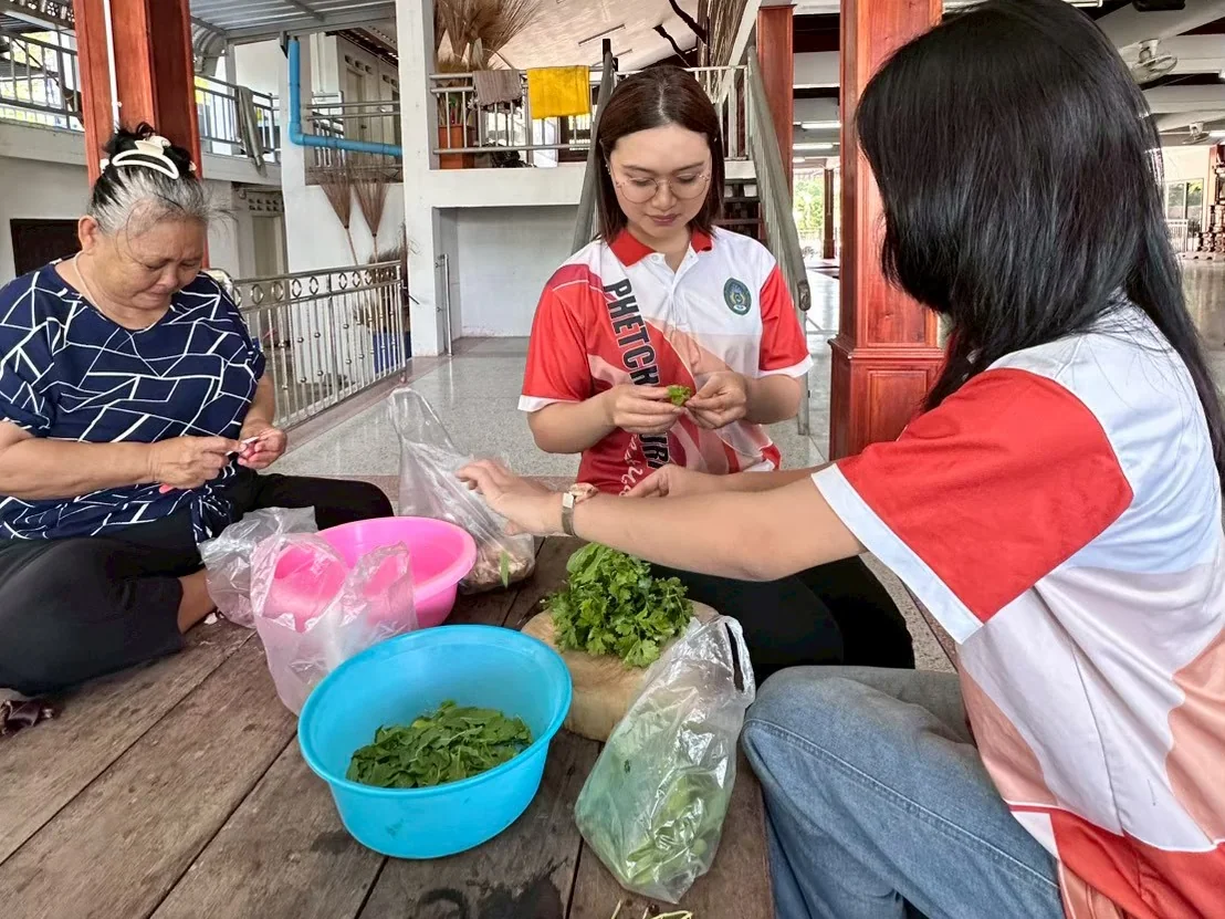 กิจกรรมการเรียนรู้ของ C-FHI ที่เชื่อมโยงกับชุมชนและบริบทอาหารของจังหวัดเพชรบุรี
