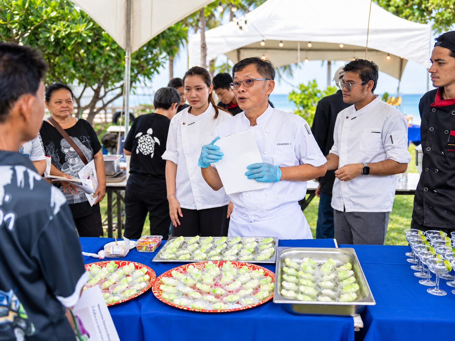 กิจกรรมอาหารสร้างสรรค์ร่วมกับชุมชนเขาเต่าและการนำเสนออาหารแบบ Chef’s Table
