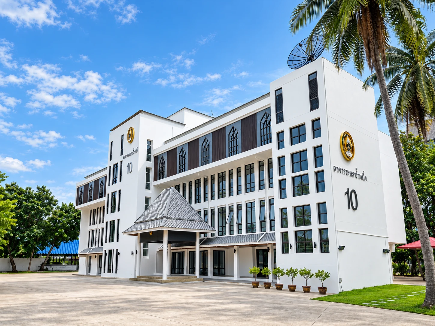 อาคารเพชรน้ำหนึ่ง พื้นที่การเรียนรู้และปฏิบัติงานของ C-FHI